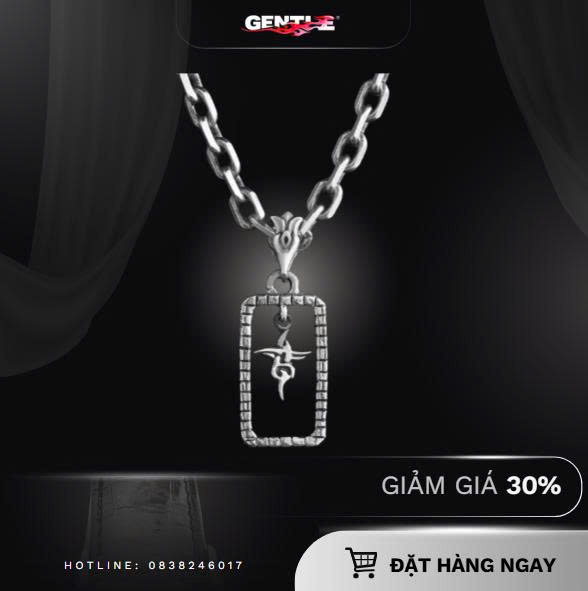 Top 2026 Phụ Kiện Hiphop Mạ Bạc GENTLE | Streetwear Jewelry