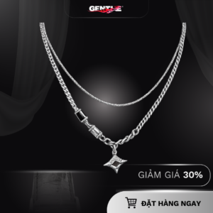 Dây Chuyền Titan Gentle Ngôi Sao | Phụ Kiện Hiphop Cao Cấp
